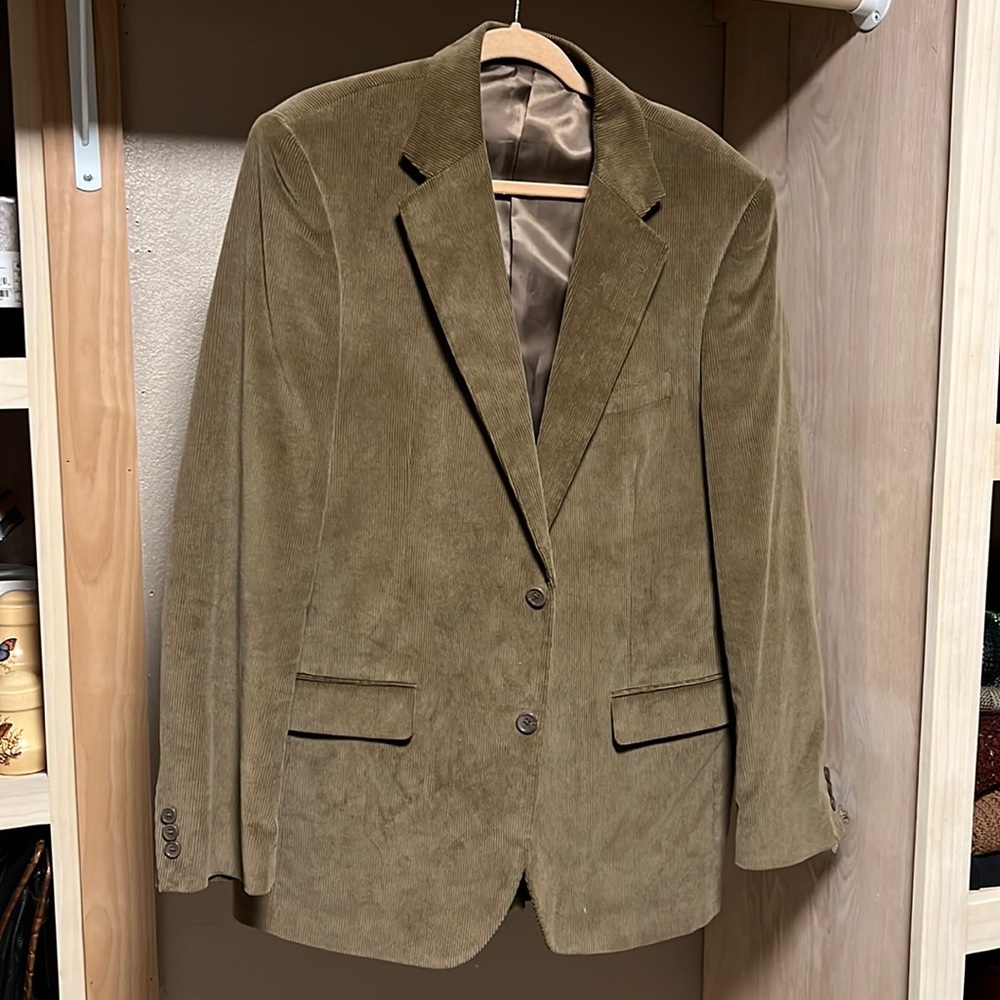 Allan Flusser Corduroy Dress Jacket
